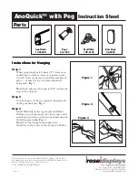 ROSE DISPLAYS ANOQUICK WITH PEG AND MULTICLIPS Instruction Sheet предпросмотр