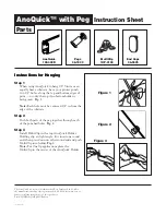 Preview for 2 page of ROSE DISPLAYS ANOQUICK WITH PEG AND MULTICLIPS Instruction Sheet