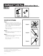 Preview for 2 page of ROSE DISPLAYS ANOQUICK WITH PEG Instruction Sheet