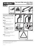 Preview for 3 page of ROSE DISPLAYS ANOSKYBOX-TOP LOADING 3 WAY Manual