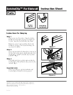 Предварительный просмотр 2 страницы ROSE DISPLAYS GOTCHA FOR SLATWALL Instruction Sheet