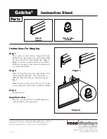 ROSE DISPLAYS GOTCHA WITH GOTCHA CLIPS Instruction Sheet preview