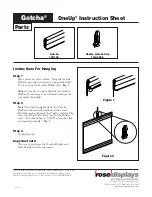 Preview for 3 page of ROSE DISPLAYS GOTCHA WITH GOTCHA CLIPS Instruction Sheet