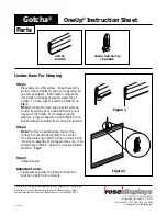 Предварительный просмотр 1 страницы ROSE DISPLAYS GOTCHA WITH OLD ONEUP GOTCHA CLIPS Instruction Sheet