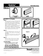 Предварительный просмотр 1 страницы ROSE DISPLAYS GOTCHA WITH WINDOW MOUNTS Manual