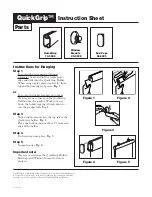 Preview for 2 page of ROSE DISPLAYS QUICKGRIP WITH WINDOW MOUNTS Instruction Sheet