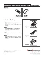 Preview for 1 page of ROSE DISPLAYS RAN-BAS-CC WITH BALL CHAIN Manual