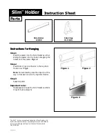 Предварительный просмотр 2 страницы ROSE DISPLAYS SLIM HOLDER Instruction Sheet