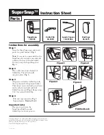 Предварительный просмотр 3 страницы ROSE DISPLAYS SUPERSNAP WITH CABLE CLIP AND LOOP AND SAUCER Instruction Sheet