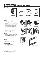 Предварительный просмотр 4 страницы ROSE DISPLAYS SUPERSNAP WITH CABLE CLIP AND LOOP AND SAUCER Instruction Sheet