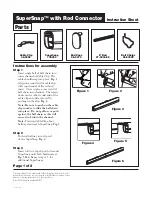 Предварительный просмотр 3 страницы ROSE DISPLAYS SUPERSNAP WITH ROD, CABLE CLIP AND BALL CHAIN Manual