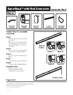 Предварительный просмотр 4 страницы ROSE DISPLAYS SUPERSNAP WITH ROD, CABLE CLIP AND BALL CHAIN Manual