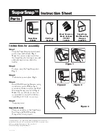 Предварительный просмотр 2 страницы ROSE DISPLAYS SUPERSNAP WITH WALL HANGERS Instruction Sheet