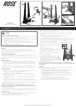 Preview for 4 page of Rose electronics 2-ZENT.A:-XL Owner'S Manual