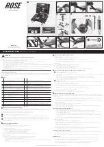 Предварительный просмотр 3 страницы Rose electronics ALL2GETHER PRO Owner'S Manual