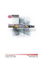 Preview for 20 page of Rose electronics CATx Installation And Operation Manual