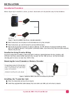 Предварительный просмотр 9 страницы Rose electronics CLK-1U2TPB-100M/FP/PE Installation And Operation Manual