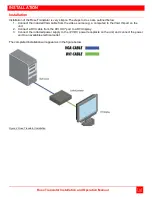 Предварительный просмотр 9 страницы Rose electronics CNV-VGADVISC Installation And Operation Manual