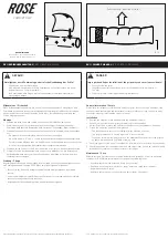 Rose electronics Comfort Grip Owner'S Manual preview