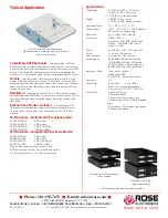 Предварительный просмотр 2 страницы Rose electronics CrystalView DVI Fiber CRK-2DFMPD1D Specifications