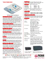 Предварительный просмотр 2 страницы Rose electronics CrystalView fiber  CRK-1DFM/SUN Specifications