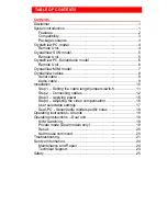 Preview for 2 page of Rose electronics CrystalView Installation And Operation Manual