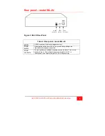 Предварительный просмотр 11 страницы Rose electronics MultiStation ML-2U Installation And Operation Manual