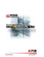 Предварительный просмотр 20 страницы Rose electronics MultiVideo DVI Installation And Operation Manual