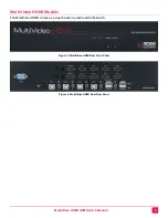 Preview for 6 page of Rose electronics MultiVideo HDMI MDM-4T2HD-A1
MultiVideo HDMI MDM-4T4HD-A1 Installation And Operation Manual