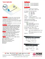 Предварительный просмотр 2 страницы Rose electronics RackView RVD-LCD15 Features And Benefits