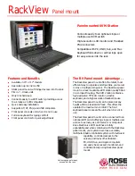 Rose electronics RackView RVP-KVM15 Features And Benefits preview