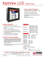 Rose electronics RackView RVP-LCD17 Features And Benefits предпросмотр