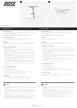 Rose electronics RC-170 FLEX CARBON Owner'S Manual preview