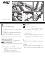 Rose electronics Shock Blow HP Quick Start Manual preview