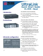 Предварительный просмотр 14 страницы Rose electronics UltraLink Lite UL-LV3 Installation And Operation Manual