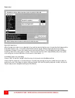 Предварительный просмотр 44 страницы Rose electronics ULTRAMATRIX 16X Installating And Operation Manual