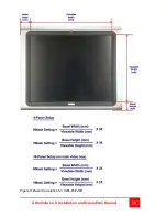 Предварительный просмотр 16 страницы Rose electronics UltraVista LC II VWL-B122FD Installation And Operation Manual