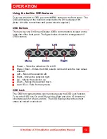 Предварительный просмотр 18 страницы Rose electronics UltraVista LC II VWL-B122FD Installation And Operation Manual