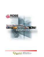 Preview for 25 page of Rose electronics UltraVista LC Installation And Operation Manual