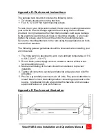 Предварительный просмотр 33 страницы Rose electronics Vista L SERIES Installation And Operation Manual