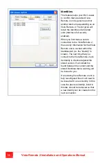 Предварительный просмотр 62 страницы Rose electronics Vista Remote 2 Installation And Operation Manual