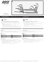 Rose electronics XTREME FLAT 8 Owner'S Manual preview