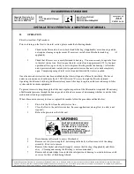 Preview for 3 page of ROSEDALE LCO-6 Installation, Operation & Maintenance Manual