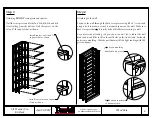 Предварительный просмотр 4 страницы Rosehill Wine Cellars 6ft Premier Cru Kit Rack Assembly Instructions