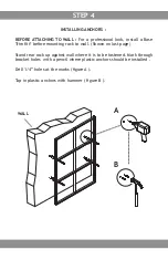 Preview for 5 page of Rosehill Wine Cellars CALIFORNIA REDWOOD WINERACK Assembly Installation Manual