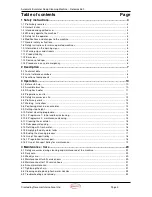 Preview for 3 page of Rosemor Rotomac 360 Operation And Maintenance Instruction Manual