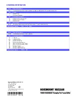 Preview for 8 page of Rosemount Nuclear Instruments 710DU Manual