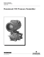 Rosemount 1151AP Reference Manual предпросмотр