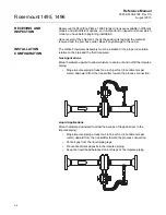 Предварительный просмотр 10 страницы Rosemount 1495 Installation & Operation Manual