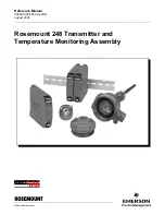 Предварительный просмотр 1 страницы Rosemount 248 Reference Manual